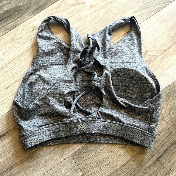 Grey Sports Bra - Picture 2 of 2